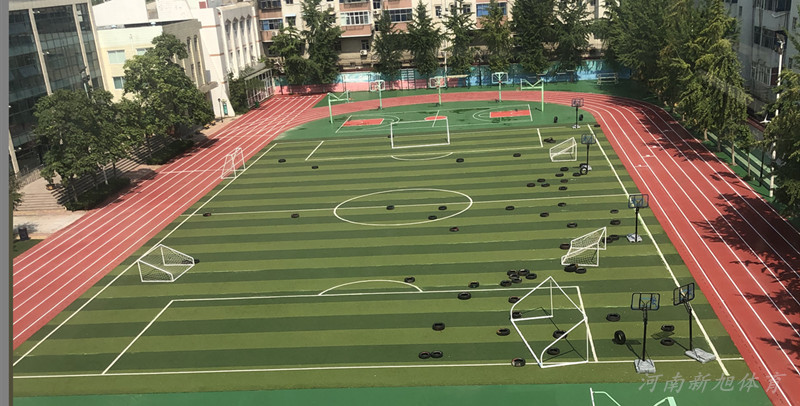 學校操場塑膠跑道材料