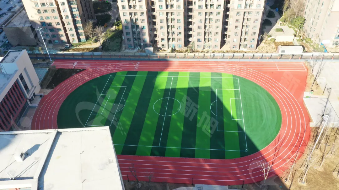 新旭體育鄭州中學塑膠跑道